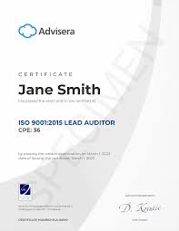 lead auditor iso 9001