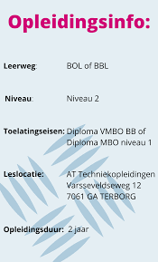 mbo 2 opleidingen