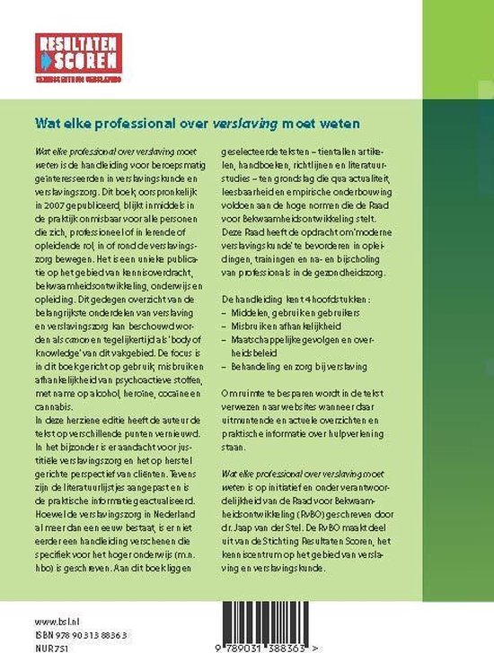 opleiding verslavingszorg